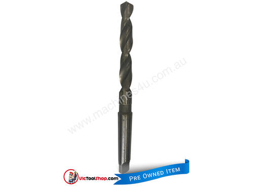 Morse Taper Shank Twist Drill High Speed Steel Forged Type No. 1302 Size 27/32 (21.43mm) No. 3 Shank