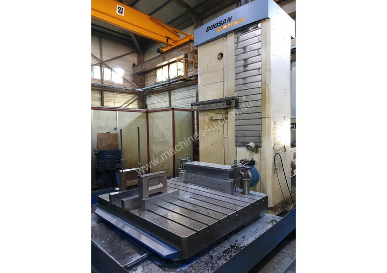 caption 2008 Doosan DB130CM CNC Horizontal Borer
