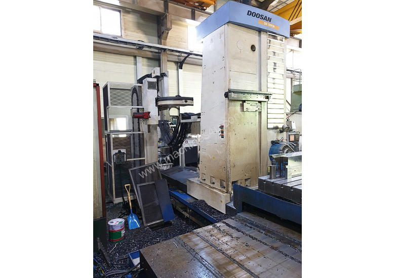 caption 2008 Doosan DB130CM CNC Horizontal Borer