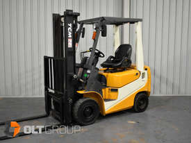 TCM 1.8 Tonne Diesel Forklift 6609 Hours Container Entry Mast Sideshift 3.3m Lift Height - picture0' - Click to enlarge