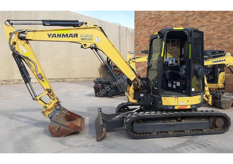 Used 2016 Yanmar YANMAR VIO556BC 2016 RUBBER TRACKED CABIN Excavator