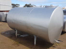 STAINLESS STEEL TANK, MILK VAT 3400 LT - picture2' - Click to enlarge