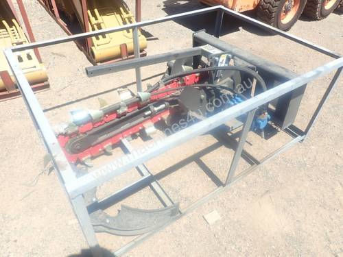 Chain Trencher to suit Skidsteer Loader