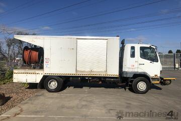 Mitsubishi FK618 DCS Rustler Sewer Jetting Truck