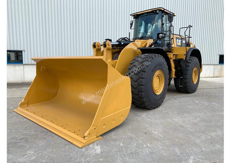 caption 2017 Caterpillar 980M Wheel Loader
