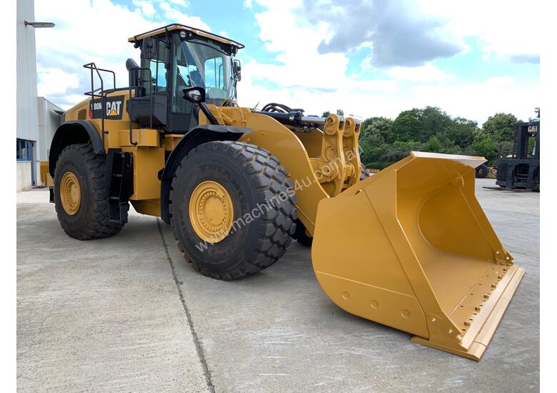 caption 2017 Caterpillar 980M Wheel Loader