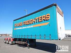 2000 Krueger 7.2 M Tri/A B-Double Lead Tautliner Trailer - picture0' - Click to enlarge