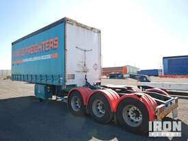 2000 Krueger 7.2 M Tri/A B-Double Lead Tautliner Trailer - picture2' - Click to enlarge