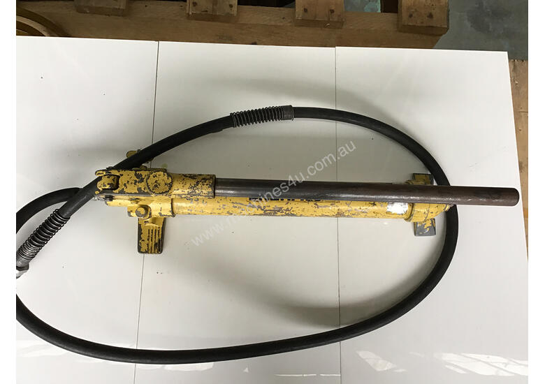 Used Enerpac Enerpac Hydraulic Steel Porta Power Hand Pump P39 With ...