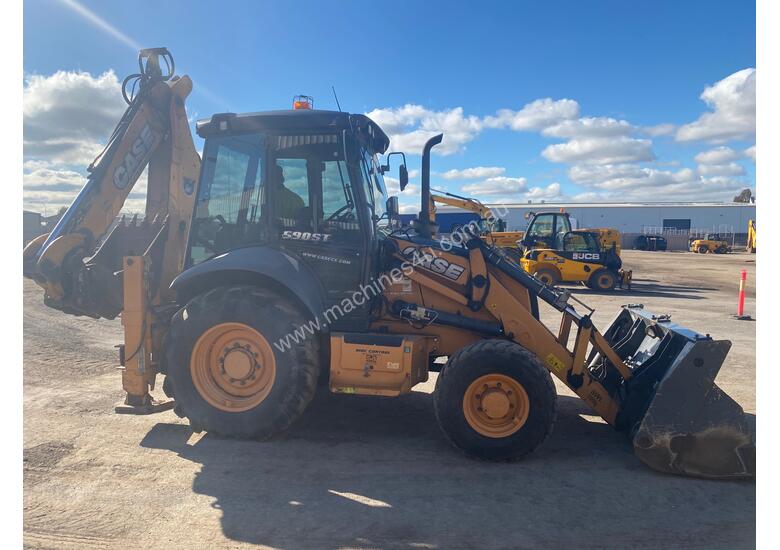 caption 2012 CASE 590ST BACKHOE U3950