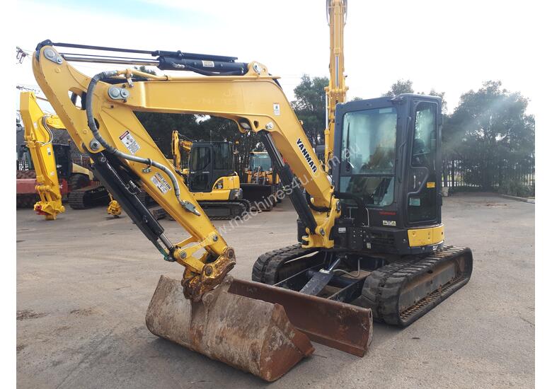 caption 2016 Yanmar VIO55-6BC Excavator