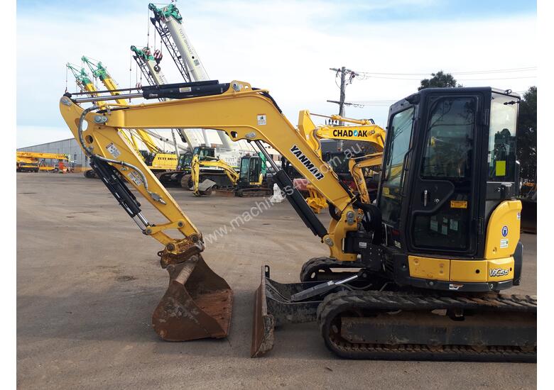 caption 2016 Yanmar VIO55-6BC Excavator