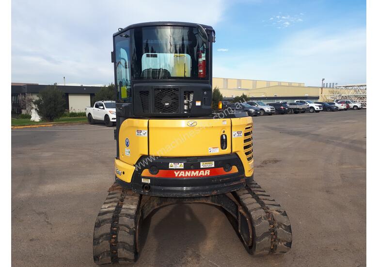 caption 2016 Yanmar VIO55-6BC Excavator