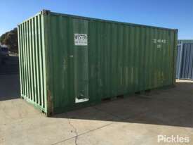 20ft Green Shipping Container. - picture0' - Click to enlarge