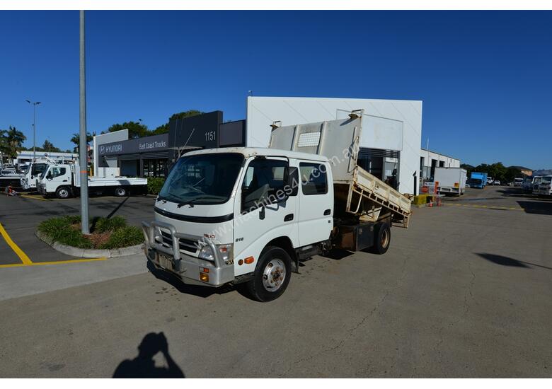 caption 2009 HINO DUTRO 300 - Tipper Trucks - 816 - Dual Cab