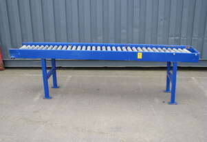Motorised Roller Conveyor - 2.6m long
