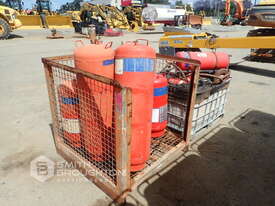 2 X CONTAINERS OF USED FIRE SUPPRESSION & EXTINGUISHER BOTTLES - picture1' - Click to enlarge