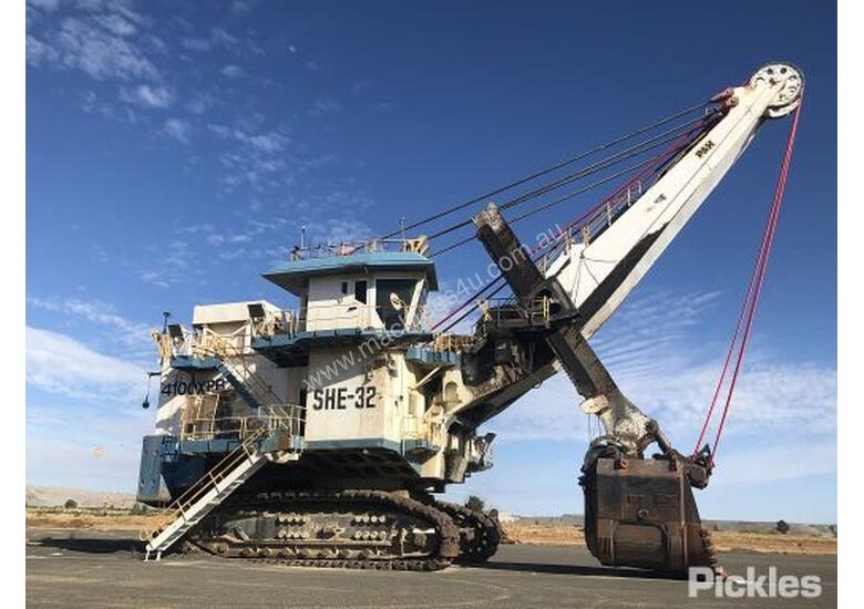 Used P H 4100XPB Tracked Electric Rope Shovel 106 014 Hours Showing