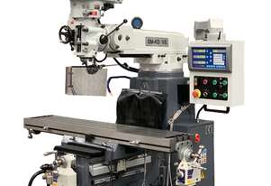SM-KD4VS Turret Mill with 3 Axis DRO POwer Draw Bar Fitted