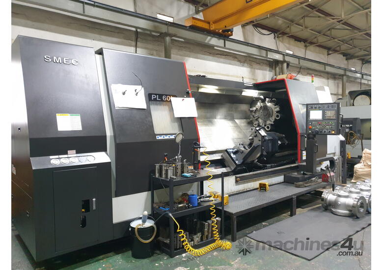 Used 2016 samsung 2016 SMEC Samsung Model PL60L CNC Lathe CNC Lathe in ...