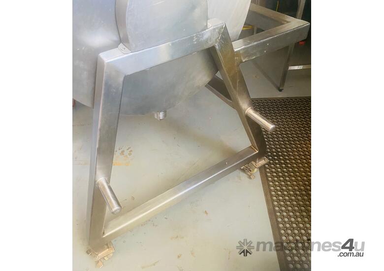 Used simply stainless 500L FOOD GRADE STAINLESS STEEL BARREL MIXER