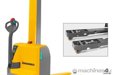 JUNGHEINRICH EMC 110 Pedestrian Stacker with ramp comfort