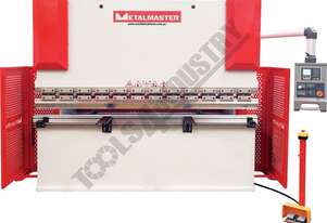 Metalmaster 2500mm x 70 Ton Hydraulic Pressbrake Includes Laser Guards