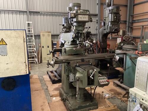 Used delta Used Delta TW-3VH Turret Milling Machine Vertical Mills in ...