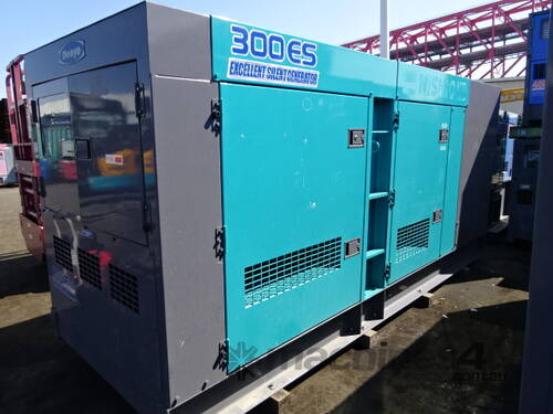 300 KVA Komatsu Silenced Diesel Generator As new Condition  Fraction of New Cost Only 