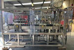 Moravek Bottle 18/18/4 /6 Rinser Filler Crowner And 6 Head 28mm ROPP Capper