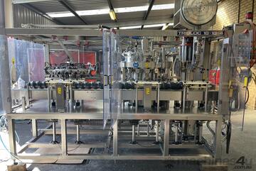 Moravek Bottle 18/18/4 /6 Rinser Filler Crowner And 6 Head 28mm ROPP Capper