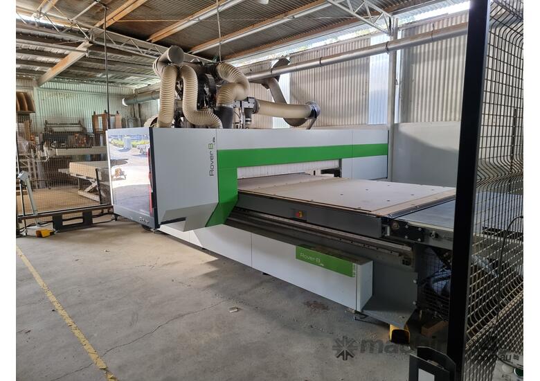 Used 2017 Biesse ROVER B Flatbed Nesting CNC In , - Listed On Machines4u