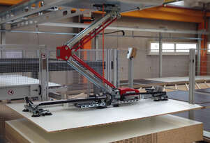 Horizontal Panel Board Storage System - Automate your CNC production