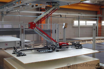 Horizontal Panel Board Storage System - Automate your CNC production
