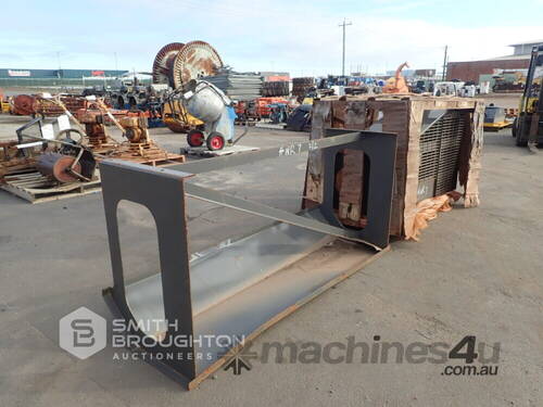 2 X EXCAVATOR PANELS (UNUSED)