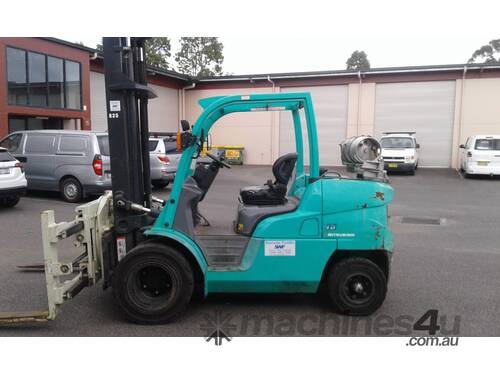 Forklift + Rotating Fork Clamp - Hire