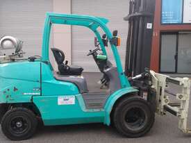 Forklift + Rotating Fork Clamp - Hire - picture0' - Click to enlarge