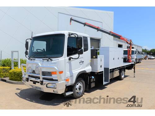 2013 NISSAN UD MK 11-250 - Service Trucks - Truck Mounted Crane - Tray Truck