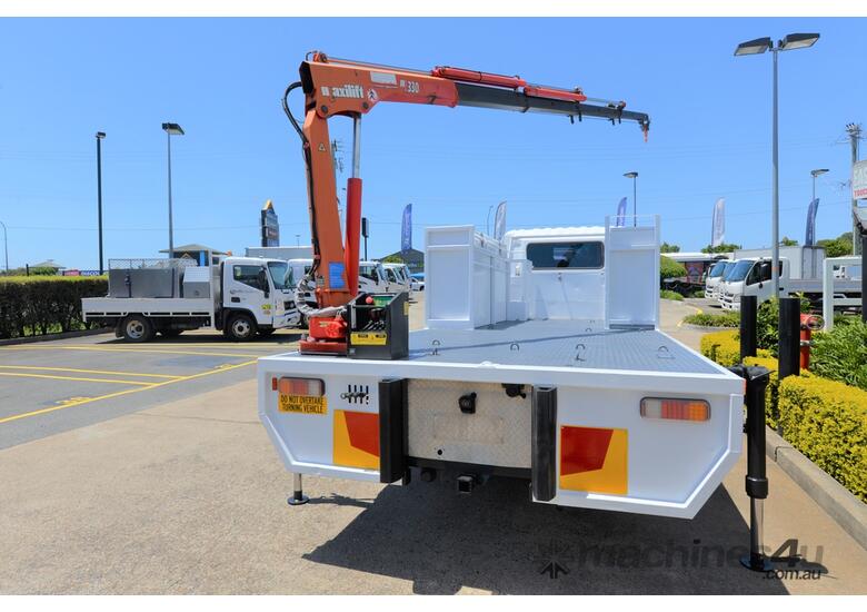 caption 2013 NISSAN UD MK 11-250 - Service Trucks - Truck Mounted Crane - Tray Truck