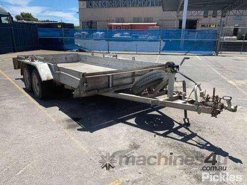 Dual Axle Box Trailer