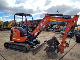 USED 2020 KUBOTA U35 3.6T EXCAVATOR WITH FULL CIVIL SPEC AND LOW 400 HOURS - picture0' - Click to enlarge
