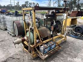 Water Pump In Steel Frame - picture0' - Click to enlarge