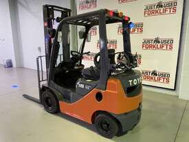 2013 TOYOTA 32-8FG18 LPG GAS FORKLIFT 2 STAGE 3700 V CLEAR VIEW MAST   - picture0' - Click to enlarge