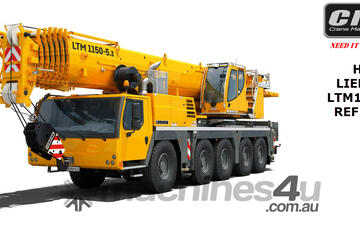 ALL TERRAIN CRANE LIEBHERR - LTM1150-5.3 *AVAILABLE NOW* ALL TERRAIN CRANE LIEBHERR - LTM1150-5.3 *AVAILABLE NOW*