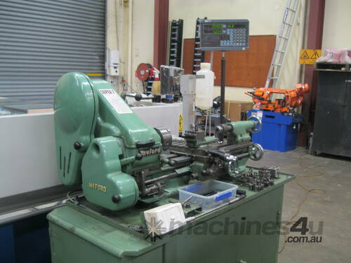 Myford Super 7 Lathe with 2 Axis Digital Readout fitted.