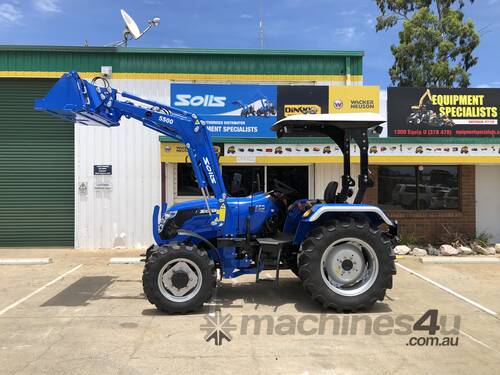 Solis S50 50HP Tractor with FEL + 4in1