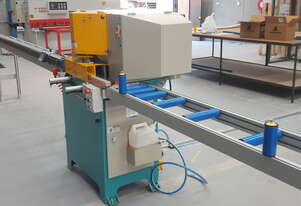 LUNA Twin Blade V-Cut Double Mitre Saw, Ideal for Cutting Aluminium Mitred Frames!