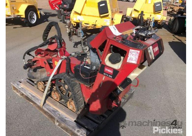 Used toro 2015 Toro STX26 Walk Behind Stump Cutters in , - Listed on ...