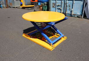 Self-Leveling Table Pallet Loader Leveller Turntable 1150mm Diameter - Optimum