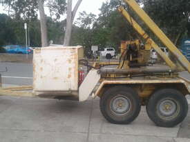 2.3 ton cable drum trailer , 5-10 Kn drum drive for cable recovery,  hyd self loader ,  - picture0' - Click to enlarge